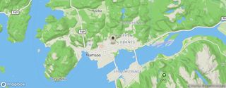 Kartutsnitt for koordinater 64.471832, 11.5187167