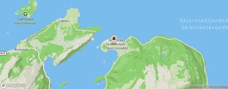 Kartutsnitt for koordinater 67.23267972139901, 15.02148540986468