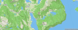 Kartutsnitt for koordinater 59.4718982, 5.7638537