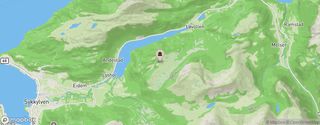 Kartutsnitt for koordinater 62.4078373, 6.6824434